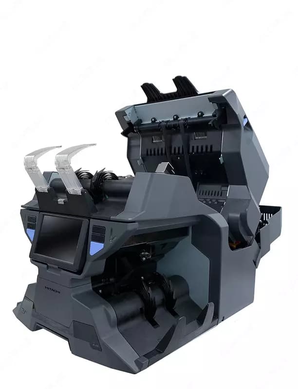 HITACHI iH-210 трёхкарманный счётчик-сортировщик банкнот — 3
