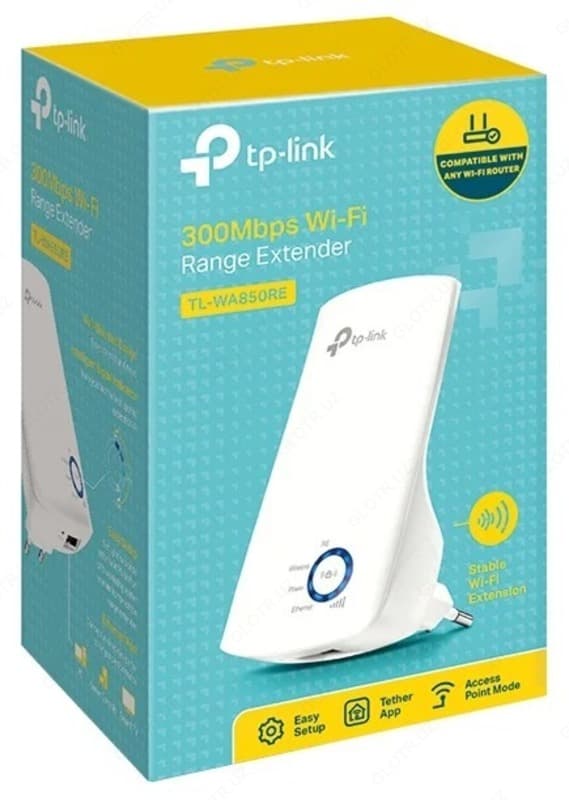 Wi-Fi усилитель сигнала (репитер) TP-LINK TL-WA850RE — 4
