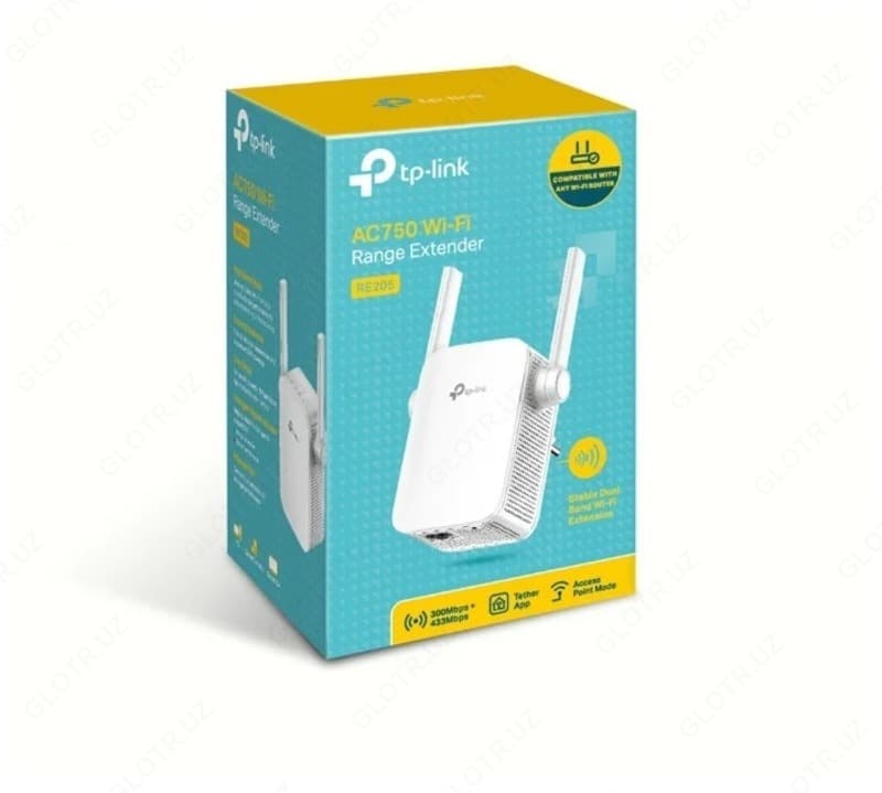 Wi-Fi усилитель сигнала (репитер) TP-LINK RE205 — 4