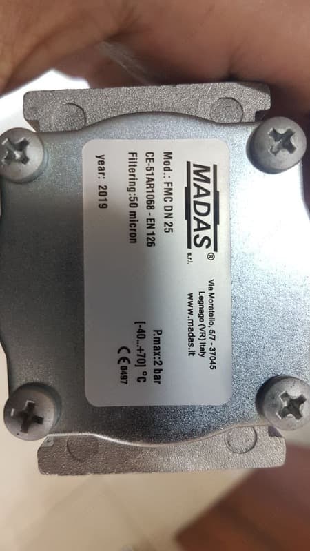 редуктор для газа MADAS 25Ф — 2