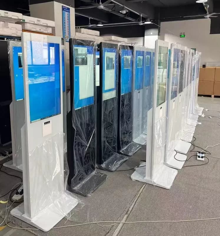 Инфокиоск вертикальный 32” c камерой и принтером — 3