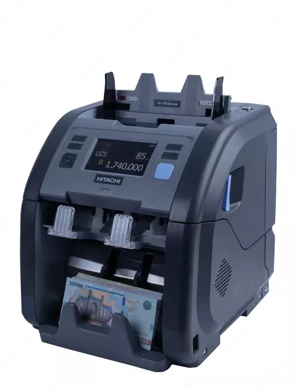 HITACHI iH-110 двухкарманный счетчик-сортировщик банкнот — 1