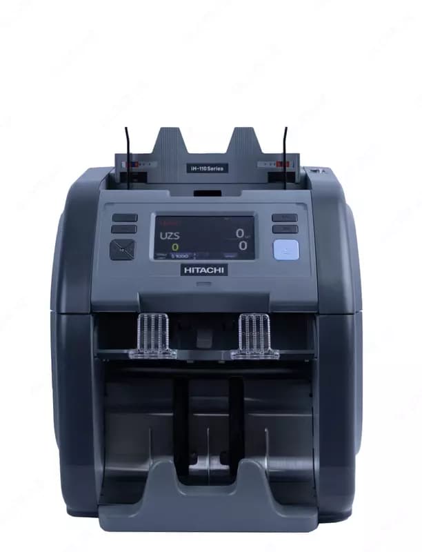 HITACHI iH-110 двухкарманный счетчик-сортировщик банкнот — 2
