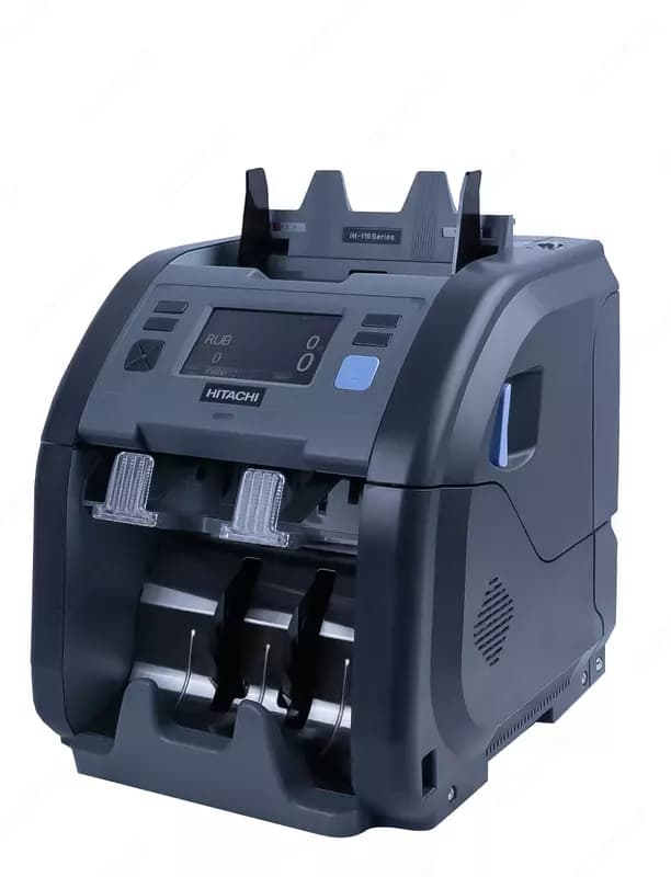 HITACHI iH-110 двухкарманный счетчик-сортировщик банкнот — 3