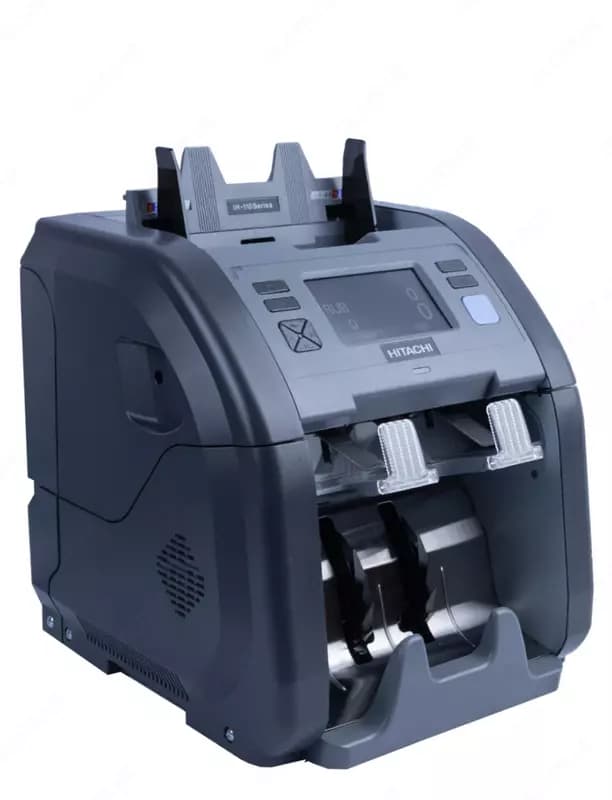 HITACHI iH-110 двухкарманный счетчик-сортировщик банкнот — 4