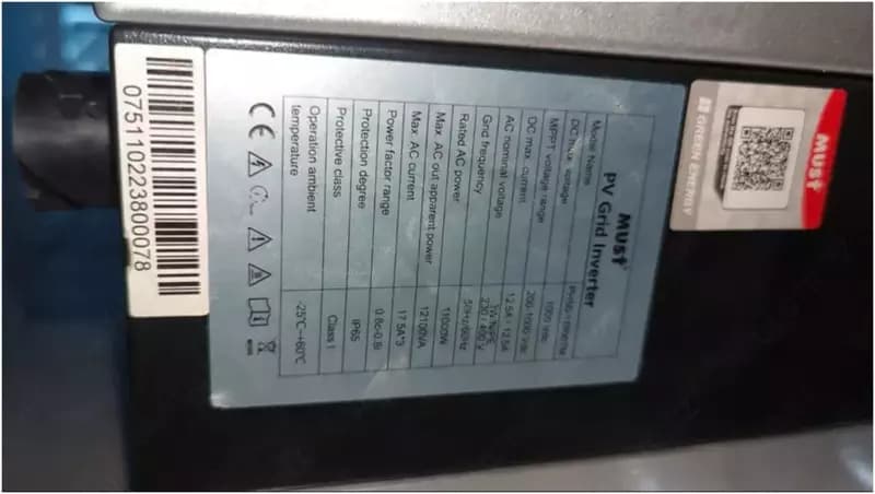 Автономные Солнечные Инверторы MUST 11kW On Grid Inverter — 2