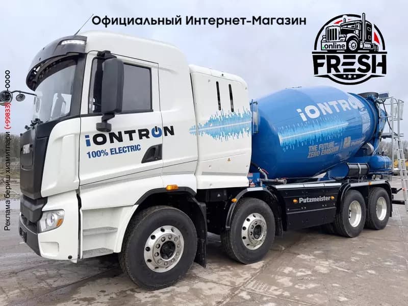 Бетоносмеситель Sany P 9 G iONTRON 8x4 (электро) — 1