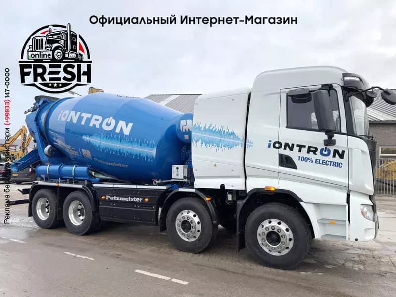 Бетоносмеситель Sany P 9 G iONTRON 8x4 (электро) — 3