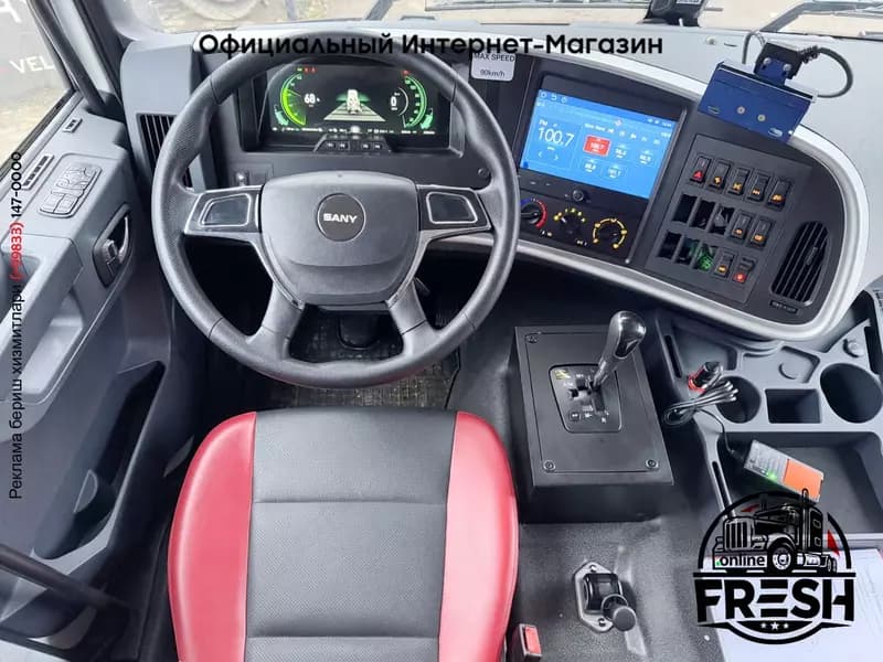 Бетоносмеситель Sany P 9 G iONTRON 8x4 (электро) — 7