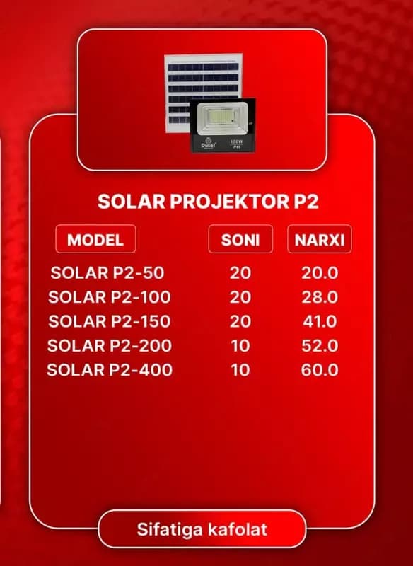 Светодиодный прожектор SOLAR P2-200 — 2