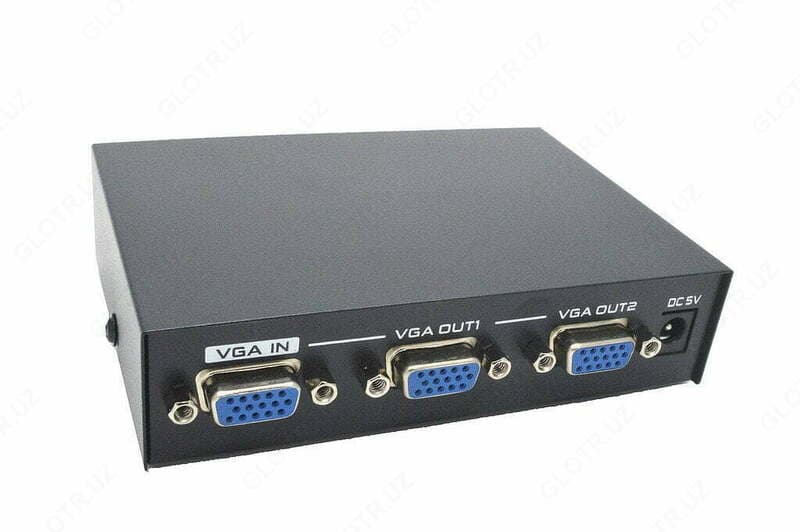 АКТИВНЫЙ СПЛИТТЕР VGA СИГНАЛА 2 PORT VGA-2002 — 1