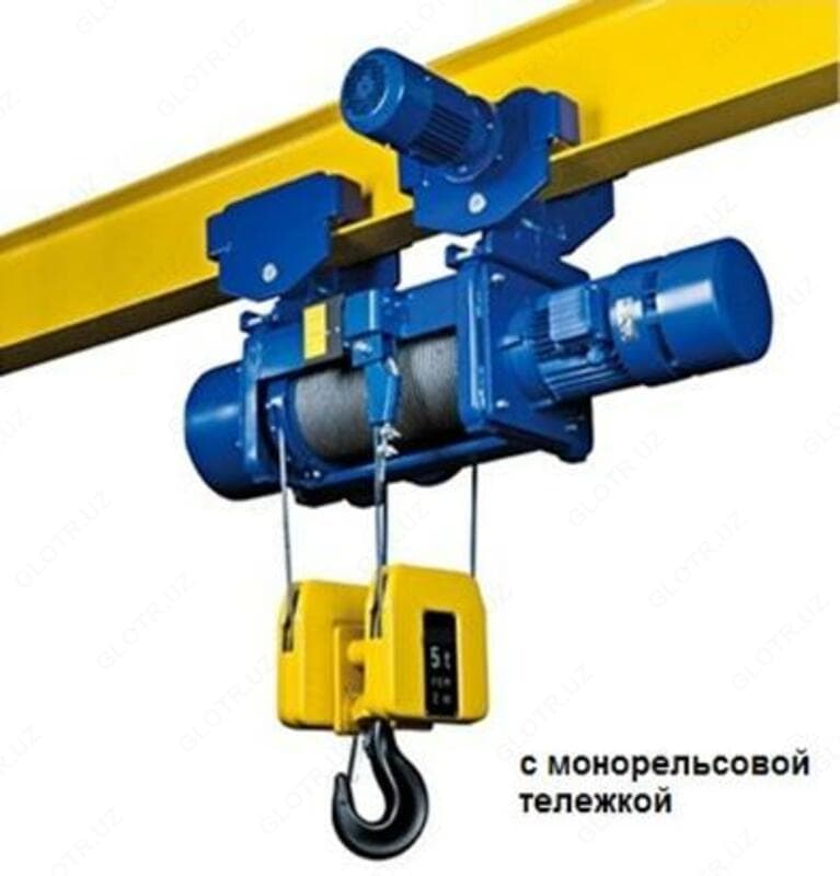Электротельферы канатные 5 MT525 H10 V8 2/1 S N 21 20 г/п 5тн — 2