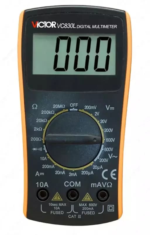 Victor VC830L — мультиметр цифровой — 1