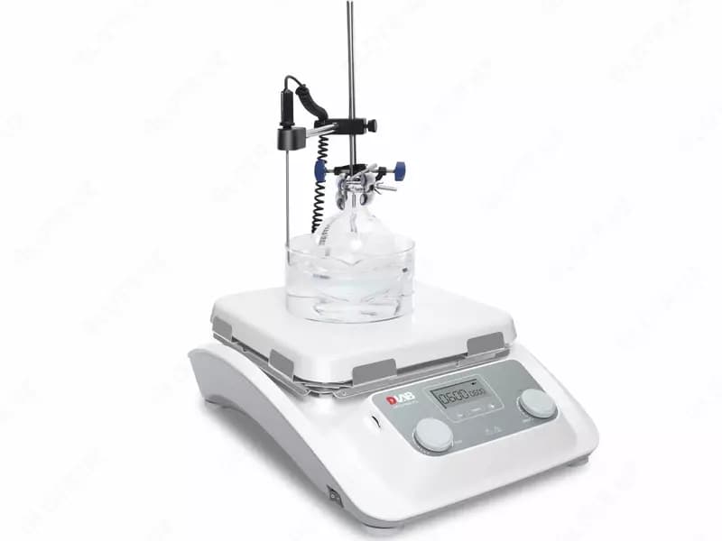 MS-H-PROT LCD цифровая магнитная мешалка с подогревом и таймером — 1
