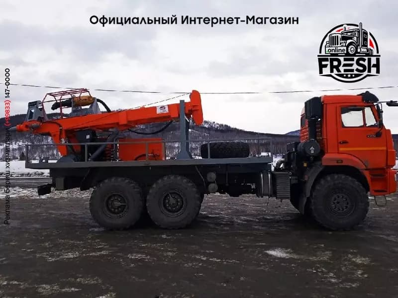 Буровая установка АЗА-3М на шасси КАМАЗ 43118 — 2