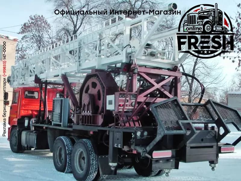 Роторная буровая установка УРБ-40 (гидрогеология) — 3