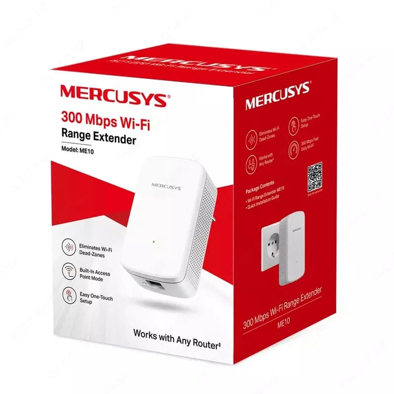 Wi-Fi усилитель сигнала MERCUSYS ME10 N300 — 5