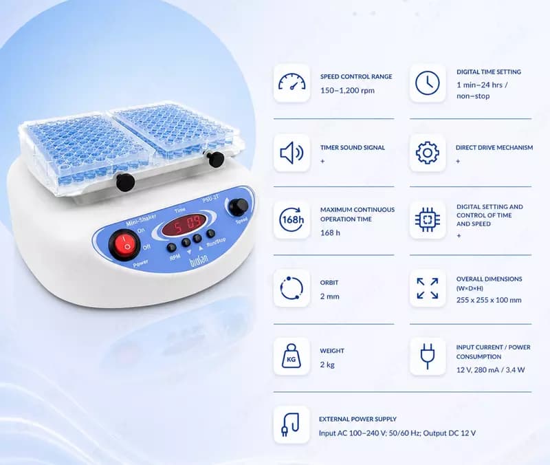 PSU-2T — мини-шейкер для иммунологии — 1