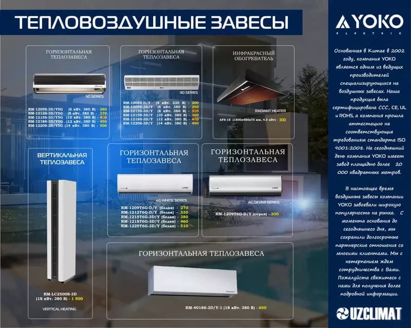 Тепловоздушные завесы — 5