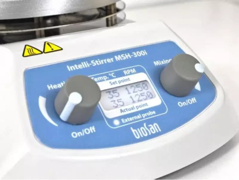 Магнитная мешалка с нагревательной плитой Intelli-Stirrer MSH-300i — 3