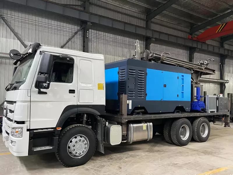 Буровая установка на грузовике 300 м - 500 м — 1