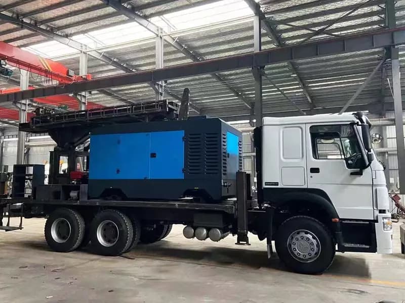 Буровая установка на грузовике 300 м - 500 м — 3