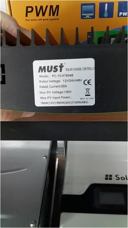 Контроллер заряда Must 60A Charge Controller — 2