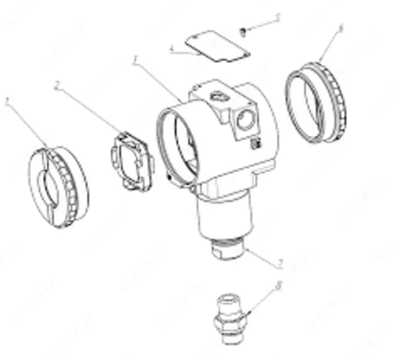 Промышленный датчик давления с HART интерфейсом BDSensors HMP 331D — 2