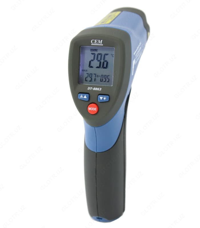 DT-8860B — профессиональный, бесконтактный инфракрасный пирометр — 2