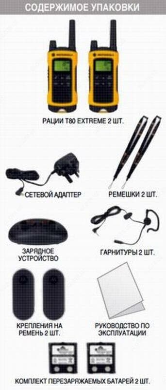 Радиостанция Motorola TLKR T80 EXTREME — 4