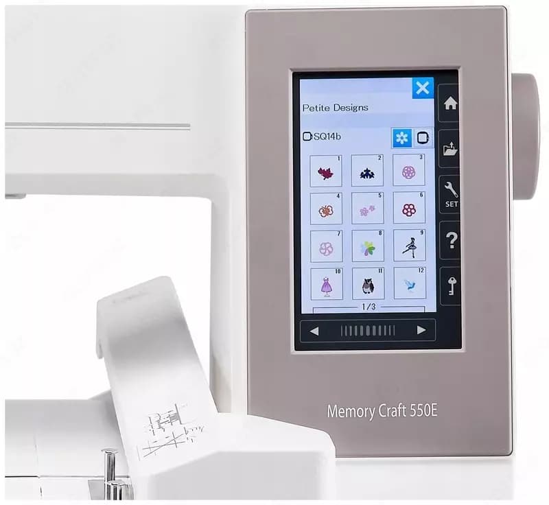 Вышивальная машина Janome Memory Craft 550E — 6