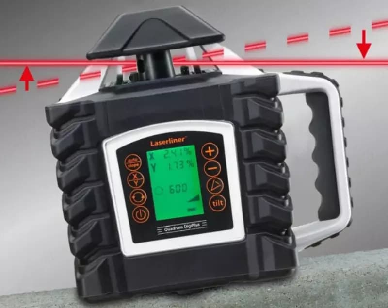 Квадрум DigiPlus 410 S Ротационный лазер 400 м — 2
