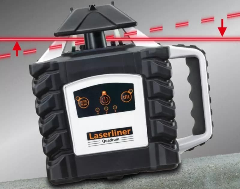 Quadrum M 350 S Комплект 2 ротационный лазер 350 м — 2