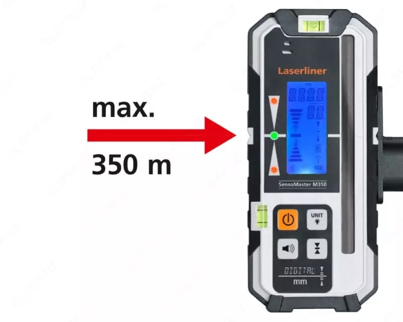 Quadrum M 350 S Комплект 2 ротационный лазер 350 м — 4