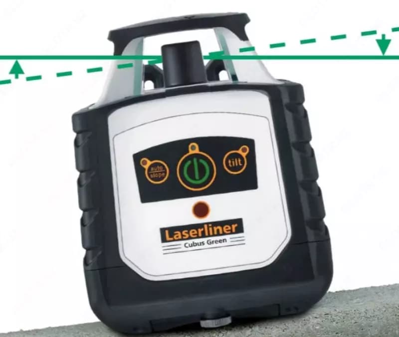 Cubus G 210 S Комплект 150 см Комплект ротационного лазера 200 м — 4