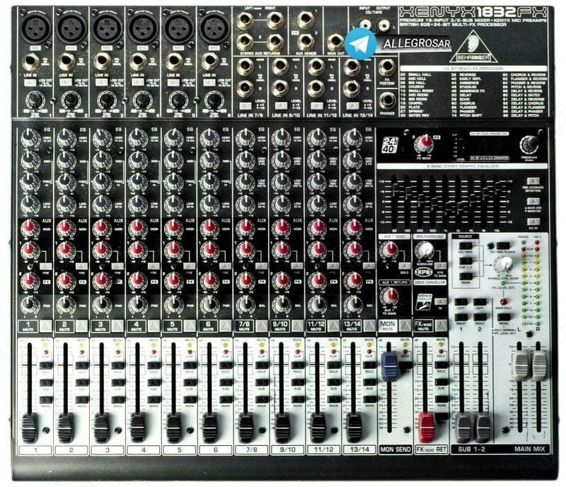 Микшерный пульт BEHRINGER XENYX 1832FX — 1