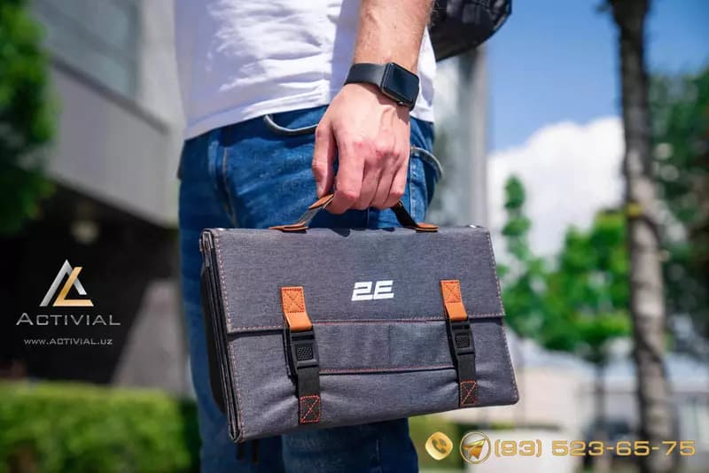 Новинка 2023 - ПОРТАТИВНАЯ СОЛНЕЧНАЯ ПАНЕЛЬ 2E PSP0021! — 5