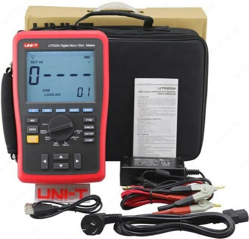 Цифровой МОСТ микроомметр UNI-T UT620B — 1