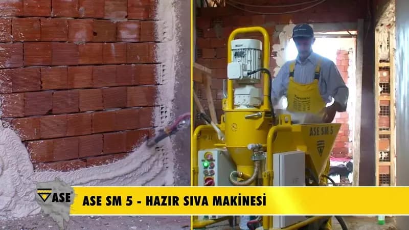 Штукатурная станция ASE SM 5 (Гипсовая штукатурка) — 4