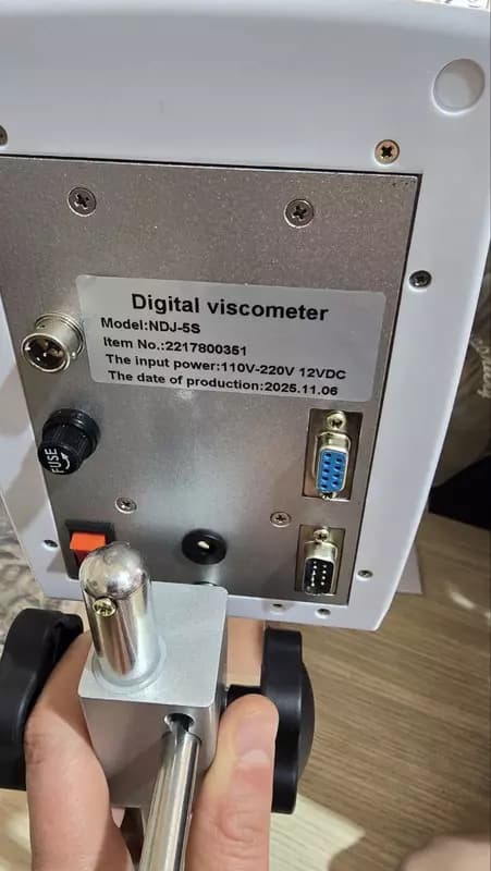 Цифровой вискозиметр Bonitalab NDJ-5S ротационный вискометр Брукфилд — 3