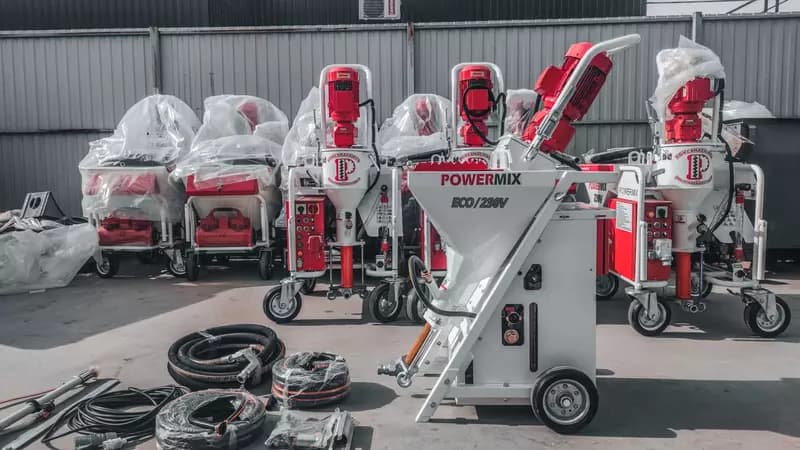 Штукатурная станция POWERMIX ECO 220B — 1