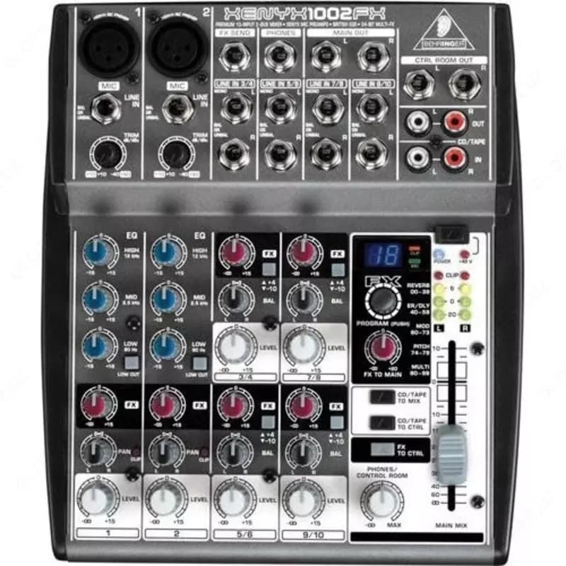 Behringer XENYX 1002FX Аналоговый микшер — 1