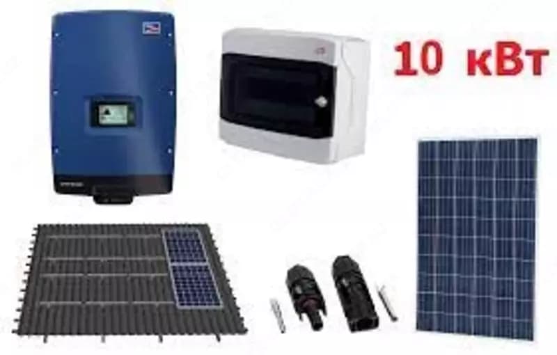 Солнечная электростанция (On Grid) 10 квт — 1