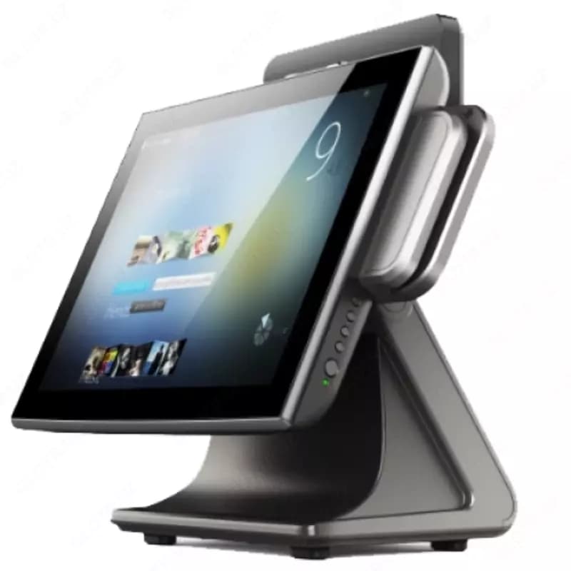 Сенсорный POS терминал Mitsu Titan-15 black (Intel Celeron J1900 (2.0 GHz), 4GB DDR3, SSD 64 Gb) MSR — 1
