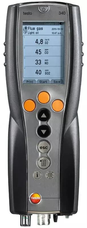 testo 340 - Анализатор дымовых газов для промышленности — 2