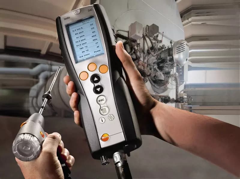 testo 340 - Анализатор дымовых газов для промышленности — 3