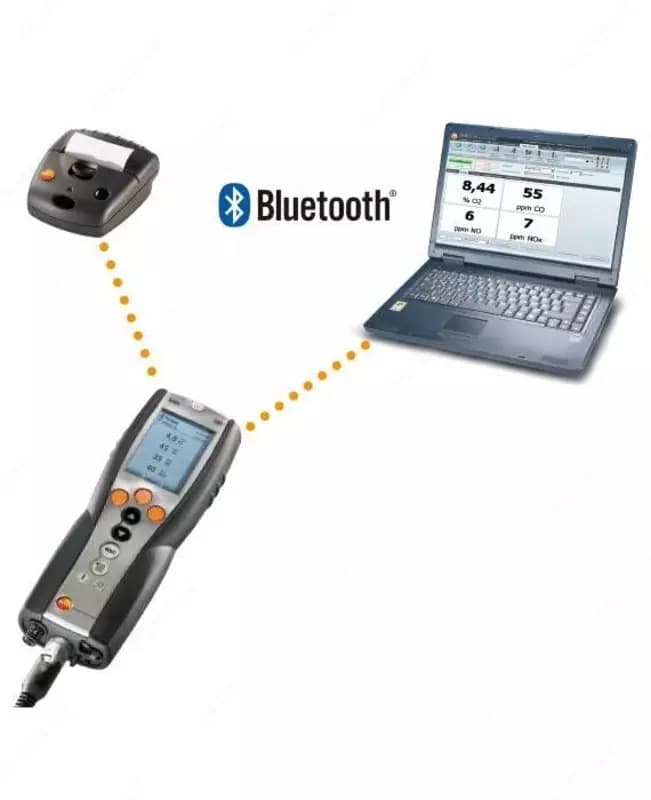 testo 340 - Анализатор дымовых газов для промышленности — 5
