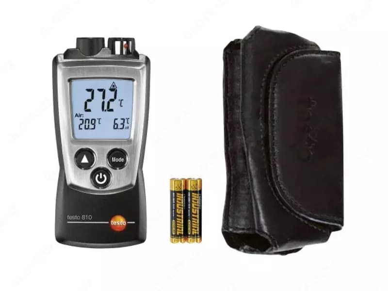 Testo 810 - 2-х канальный прибор измерения температуры с ИК-термометром — 2