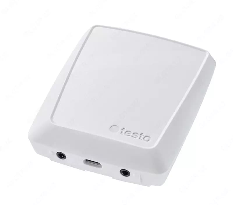 testo 160 E - WiFi-логгер данных с 2-я разъемами для подключения зондов измерения температуры и влажности, освещённости или освещённости и УФ-излучения — 2