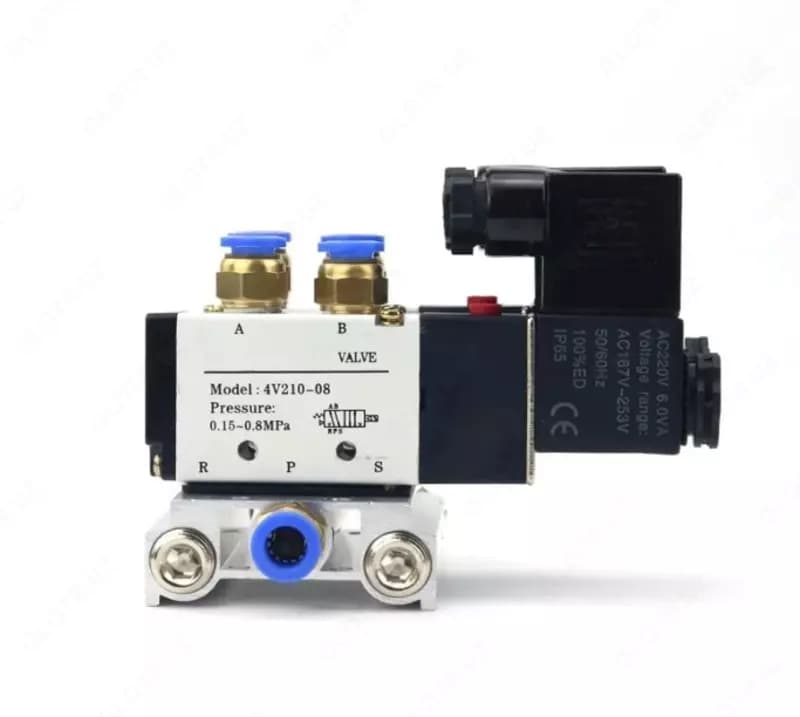 Электромагнитный клапан 24vdc модель 5/2 4V210-08 — 2